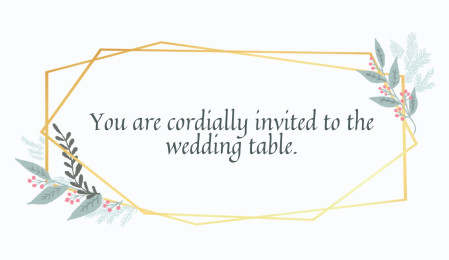 Wedding Reception Invitations - Template ID 15132