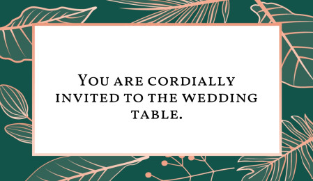 Wedding Reception Invitations - Template ID 15134