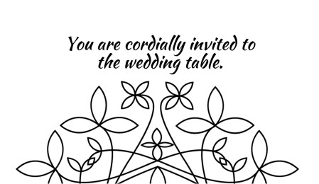 Wedding Reception Invitations - Template ID 15140