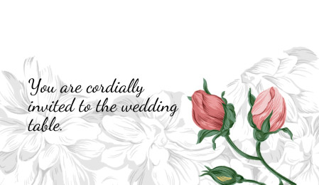 Wedding Reception Invitations - Template ID 15168