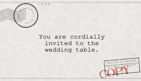 Wedding Reception Invitations - Template ID 15169