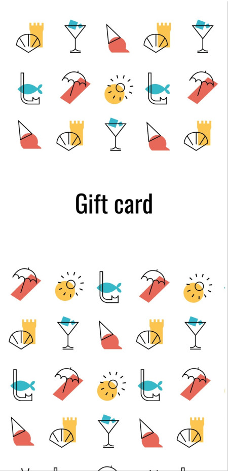 Gift Vouchers, Gift Cards - Template ID 15674
