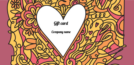 Gift Vouchers, Gift Cards - Template ID 17061