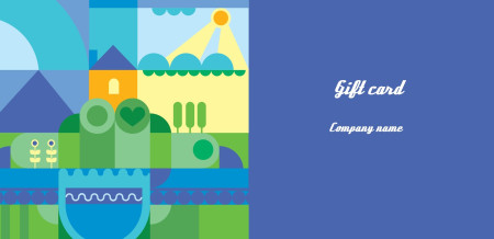 Gift Vouchers, Gift Cards - Template ID 17073