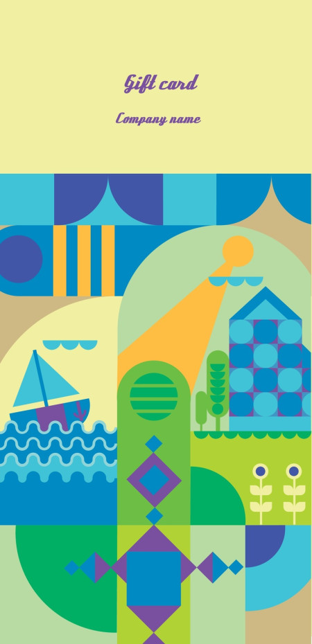 Gift Vouchers, Gift Cards - Template ID 17081