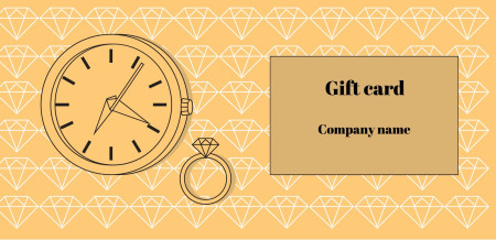 Gift Vouchers, Gift Cards - Template ID 17105