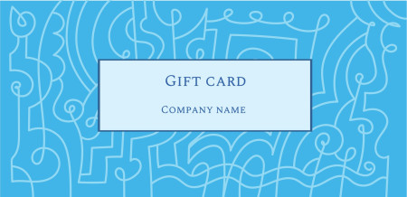 Gift Vouchers, Gift Cards - Template ID 17125