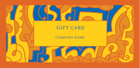 Gift Vouchers, Gift Cards - Template ID 17129