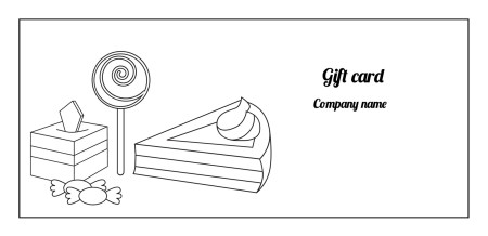 Gift Vouchers, Gift Cards - Template ID 17141